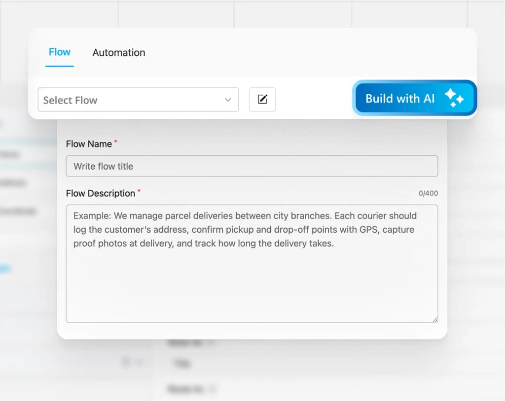 Bumuo gamit ang AI (No-Code App Builder)