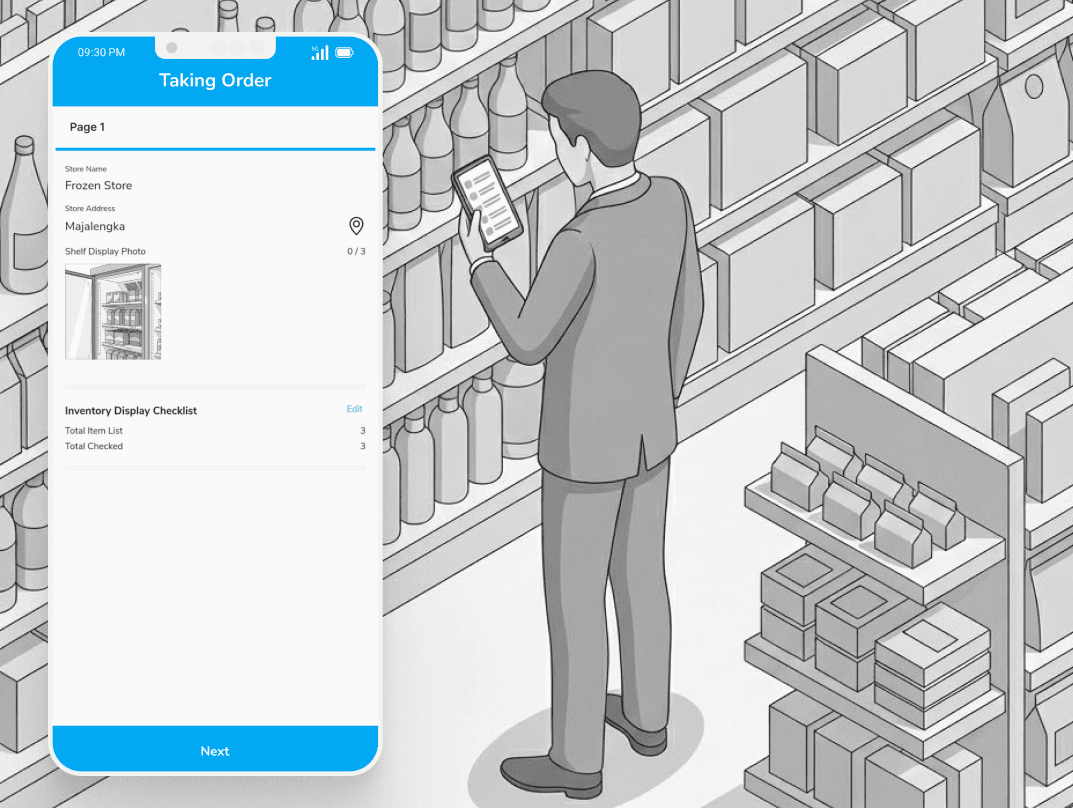 Manajemen Kunjungan & Canvassing Sales