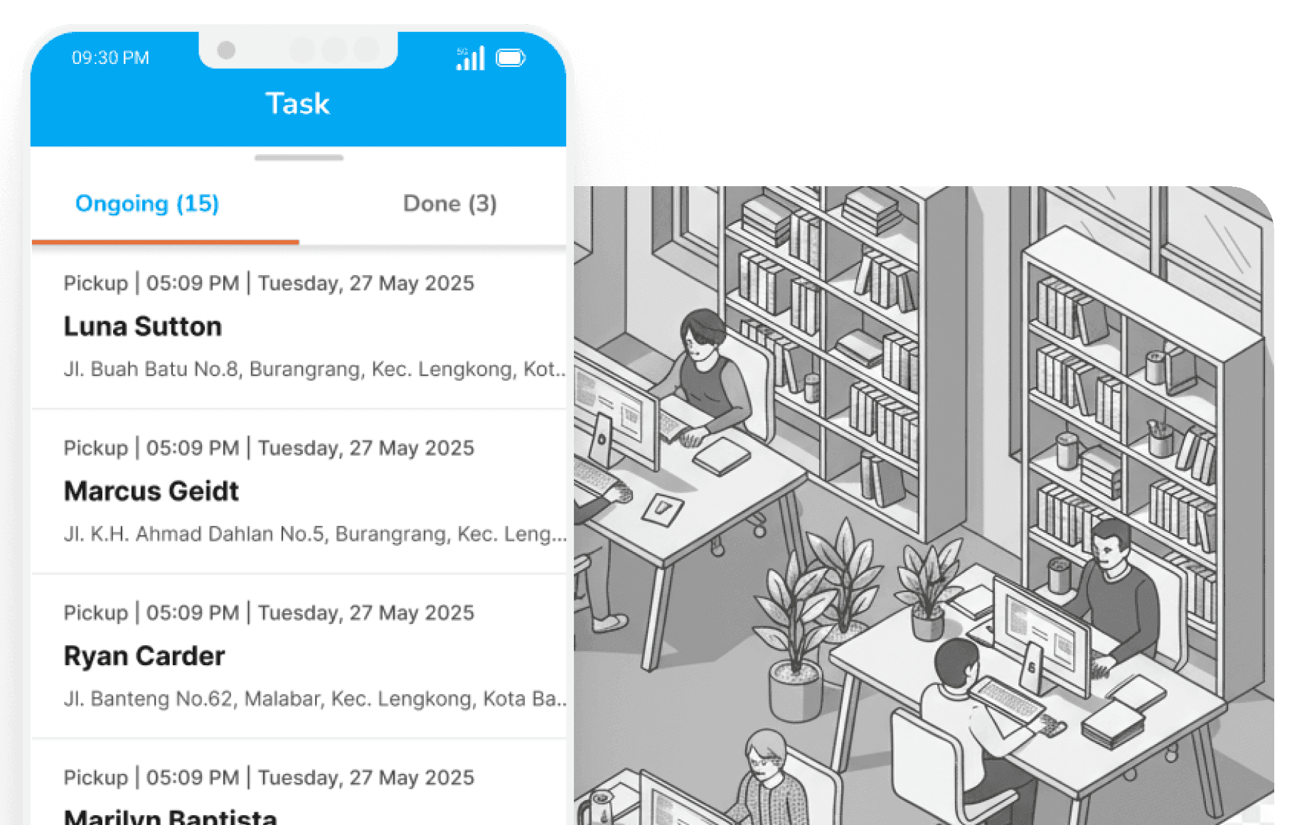 Field app features overview