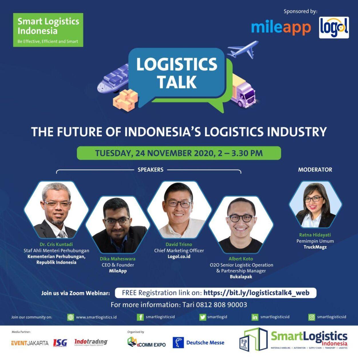 [Webinar] The Future of Indonesia`s Logistics Industry