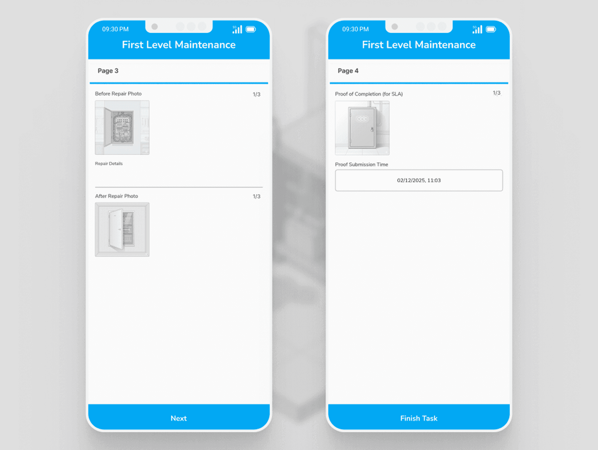 Dokumentasi bukti kerja
