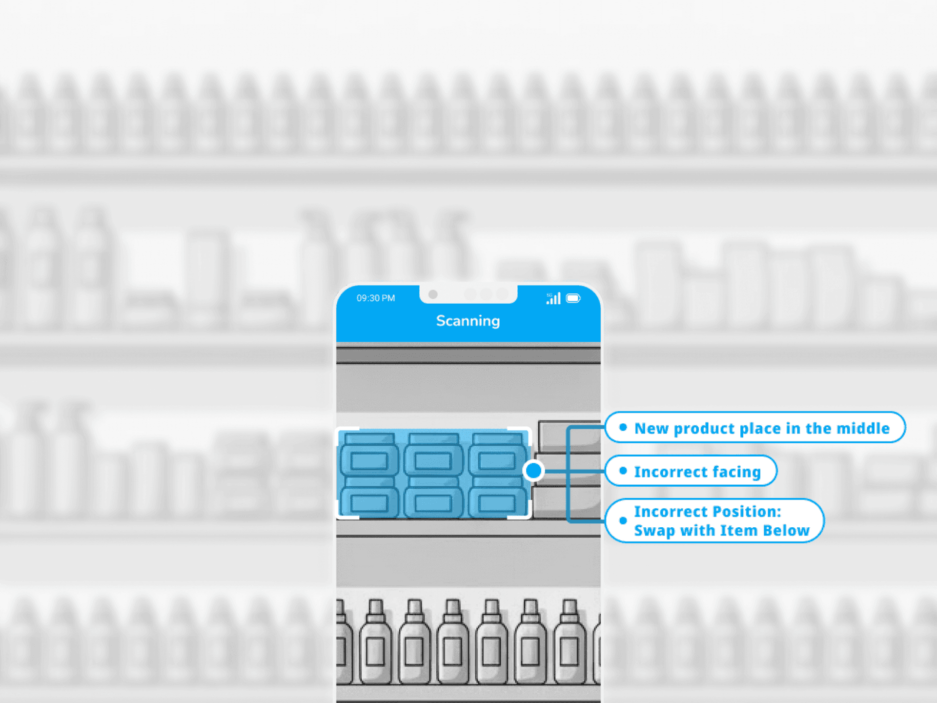Planogram compliance verification interface