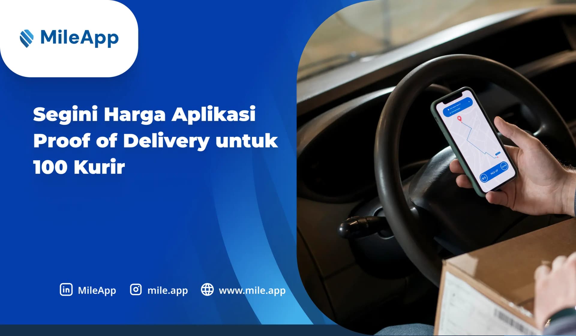 Segini Harga Aplikasi Proof of Delivery untuk 100 Kurir